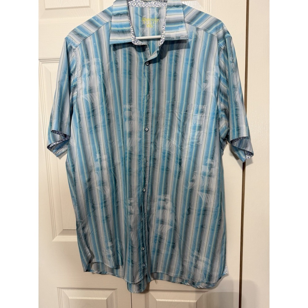 Marcella Men's Short Sleeve‎ Shirt Size XXL